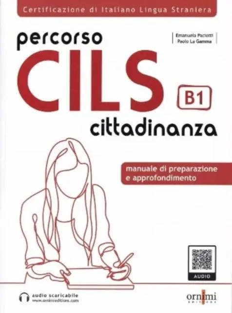 Cover: 9786188492776 | Percorso CILS Cittadinanza B1 - Test di preparazione + online audio