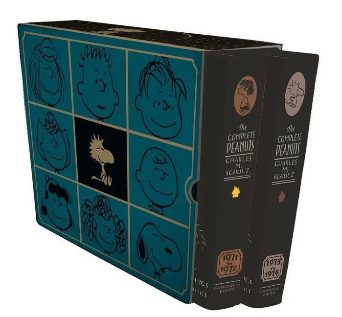 Cover: 9781606992876 | The Complete Peanuts 1971-1974 | Gift Box Set - Hardcover | Schulz