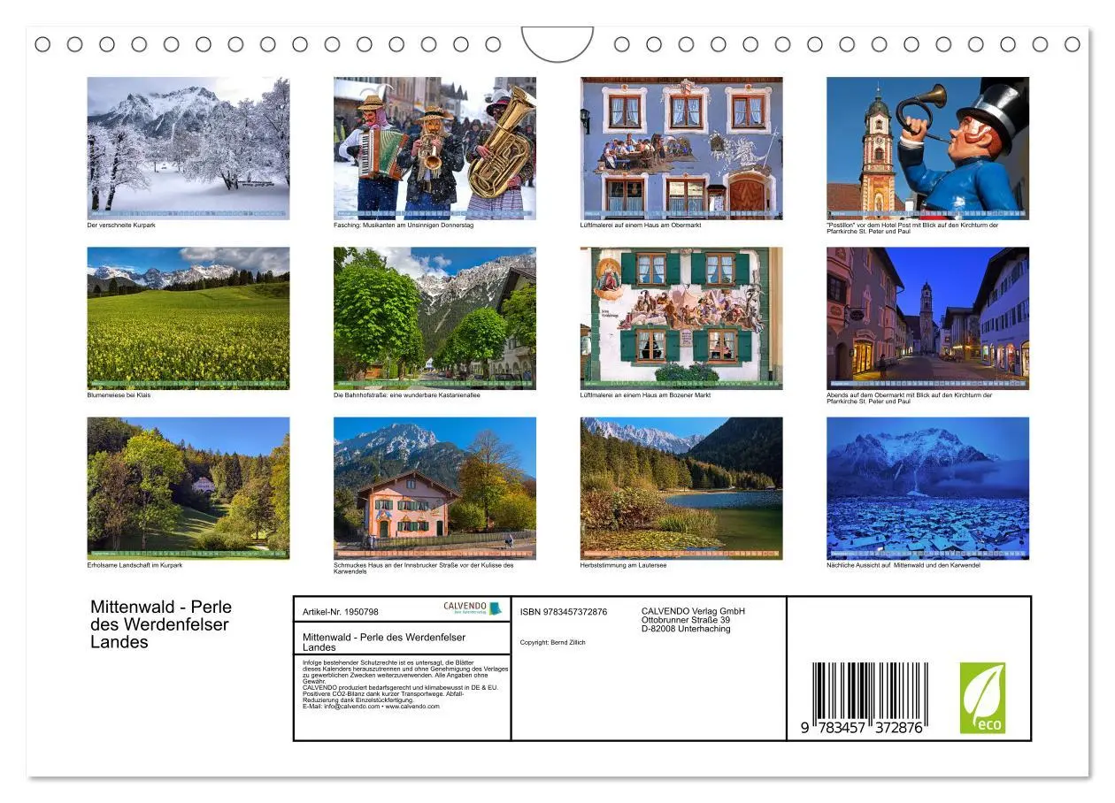 Bild: 9783457372876 | Mittenwald - Perle des Werdenfelser Landes (Wandkalender 2026 DIN...
