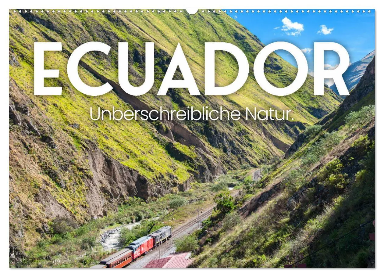 Cover: 9783457442876 | Ecuador - Unbeschreibliche Natur (Wandkalender 2026 DIN A2 quer),...