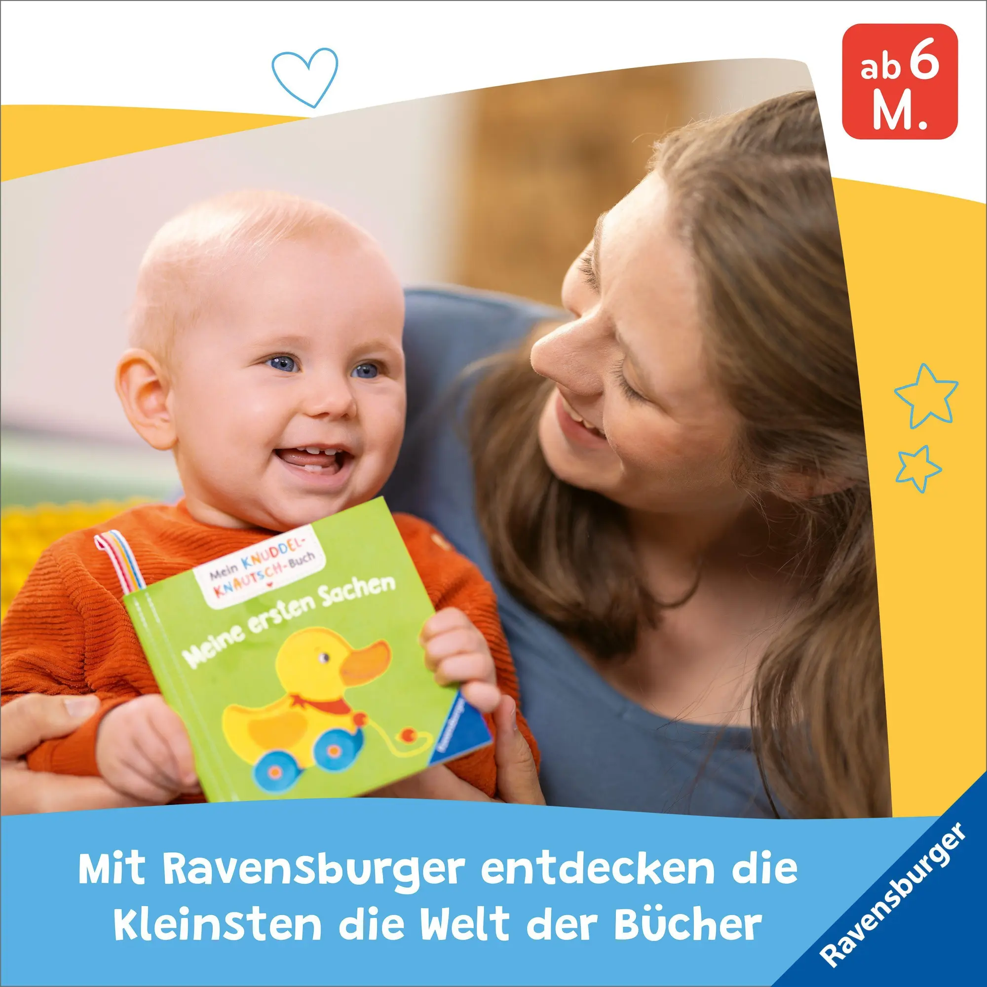 Bild: 9783473422876 | Mein Knuddel-Knautsch-Buch: Frohe Weihnachten! | Sandra Grimm | Buch