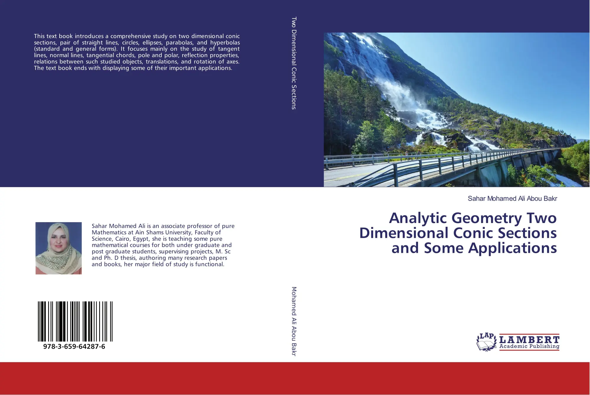 Cover: 9783659642876 | Analytic Geometry Two Dimensional Conic Sections and Some Applications