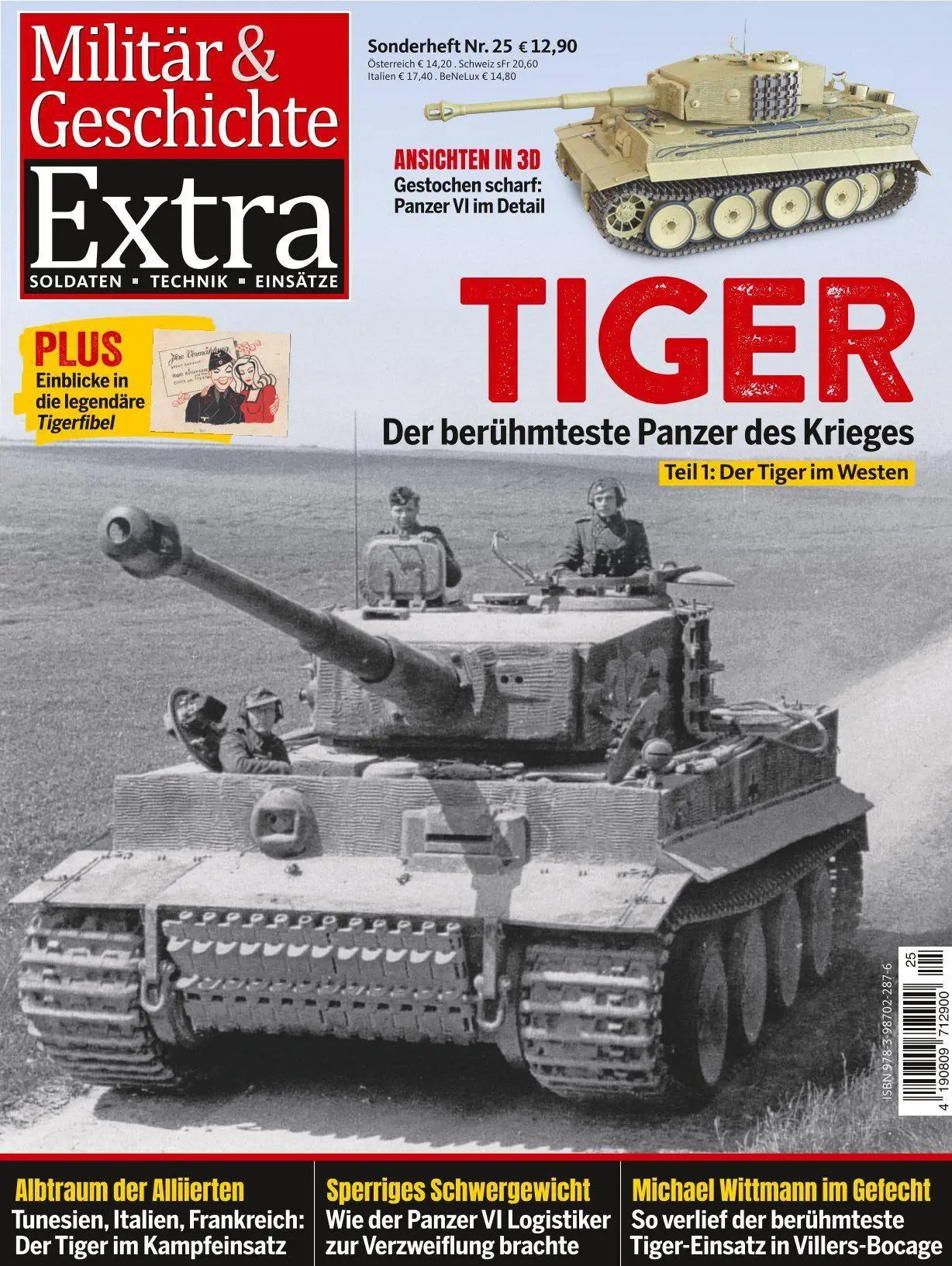Cover: 9783987022876 | Panzerwagen VI Tiger I | Militär und Geschichte Extra 25/2026 | 100 S.