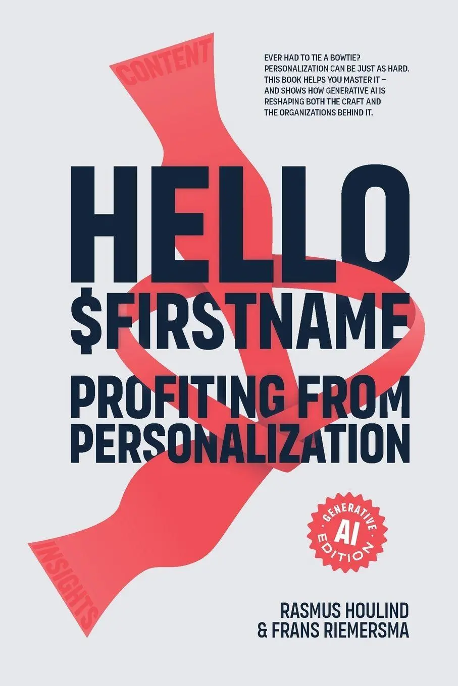 Cover: 9788797442876 | Hello $Firstname - Profiting from Personalization - AI Edition | Buch