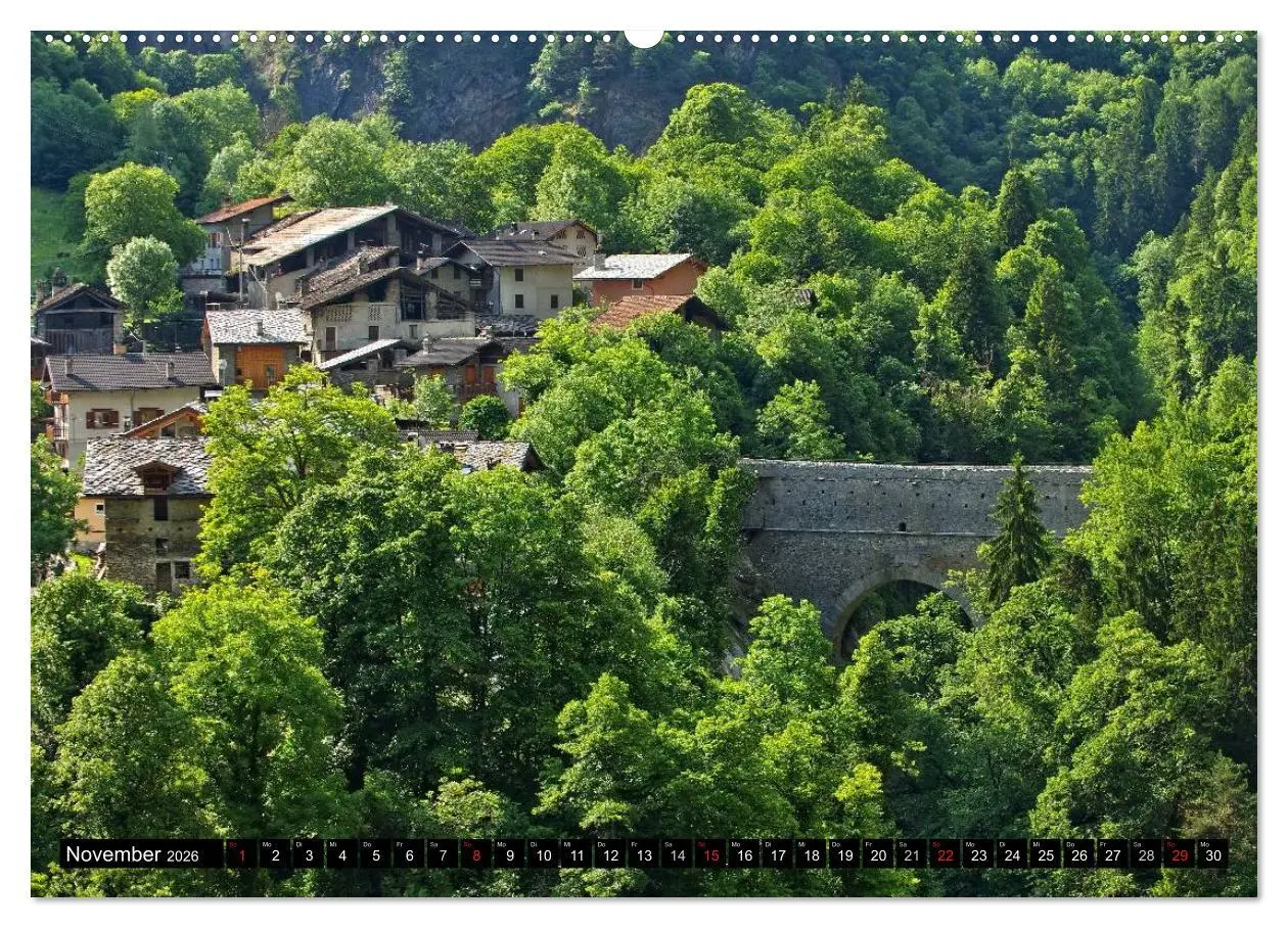 Bild: 9783516212976 | Aostatal (hochwertiger Premium Wandkalender 2026 DIN A2 quer),...
