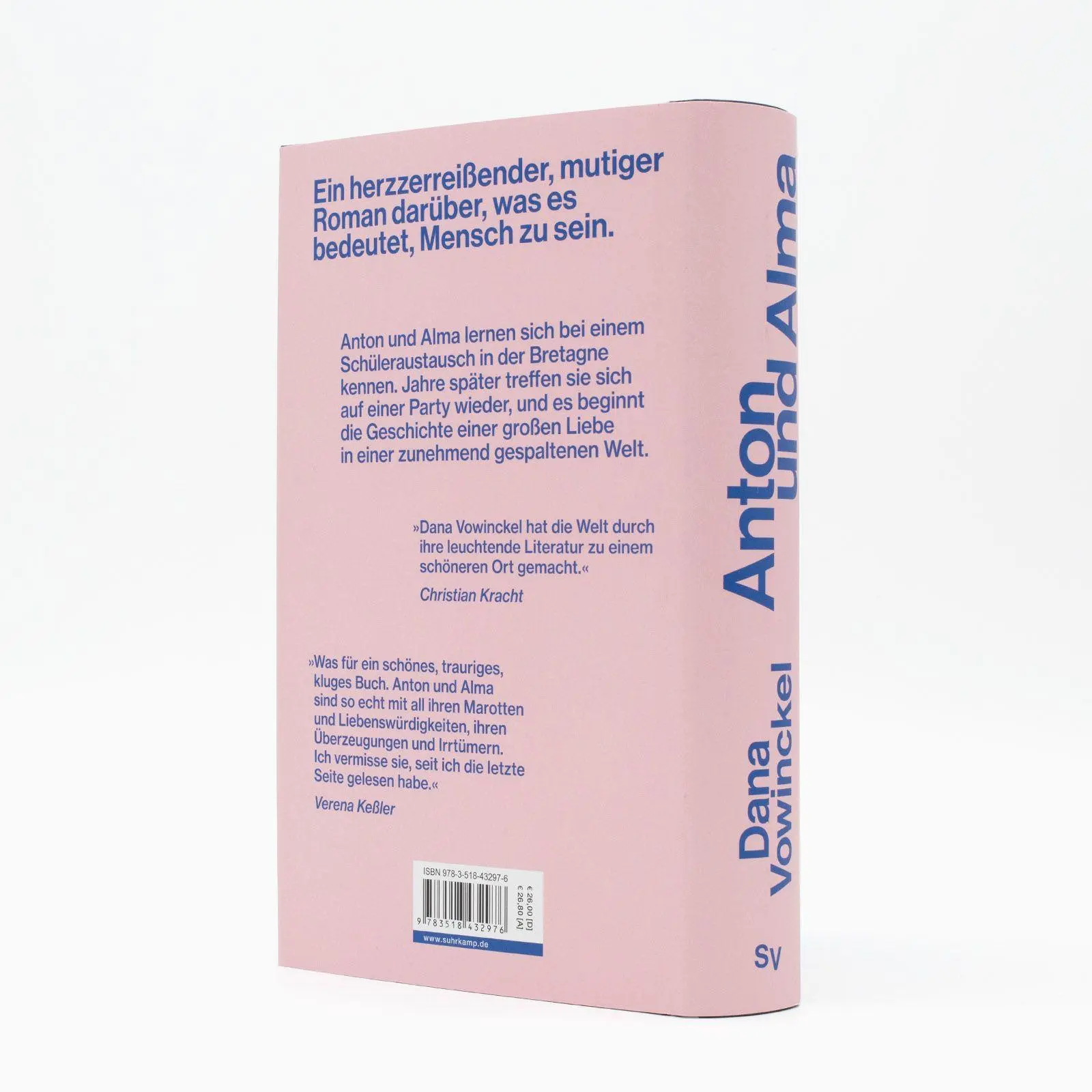 Bild: 9783518432976 | Anton und Alma | Dana Vowinckel | Buch | 541 S. | Deutsch | 2026