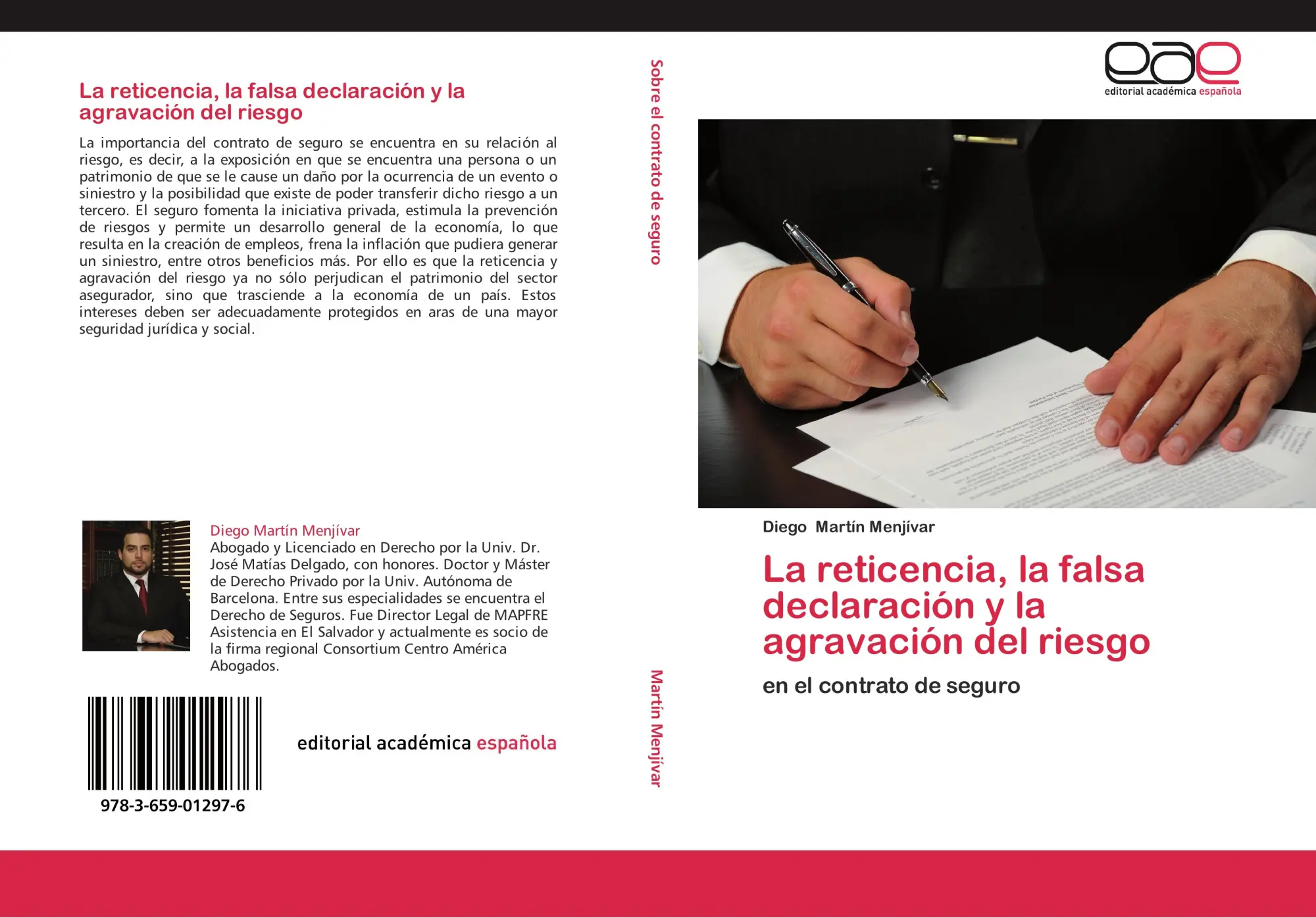Cover: 9783659012976 | La reticencia, la falsa declaración y la agravación del riesgo | Buch