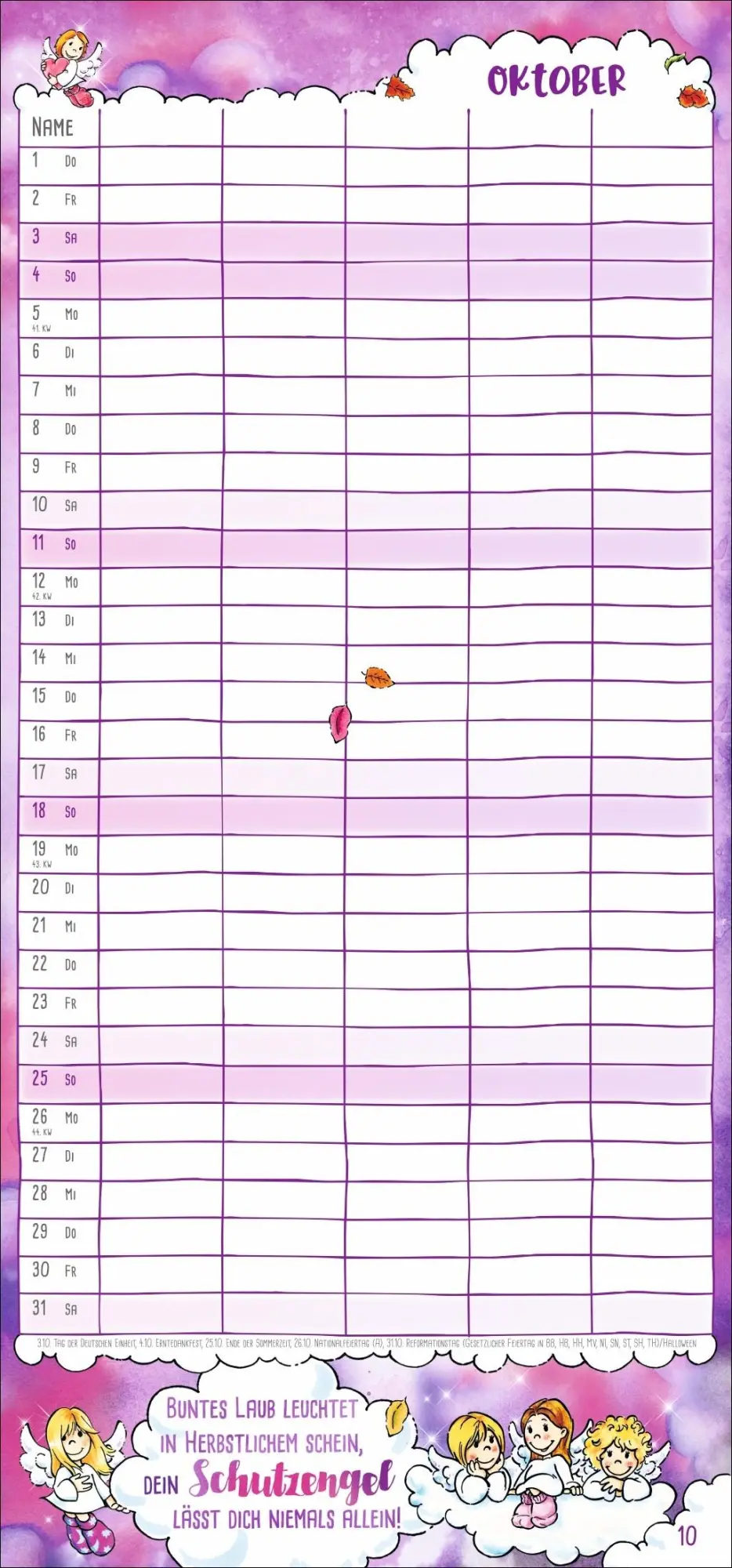 Bild: 9783756412976 | times&amp;more Schutzengel Familienplaner 2026 | Heye | Kalender | 13 S.