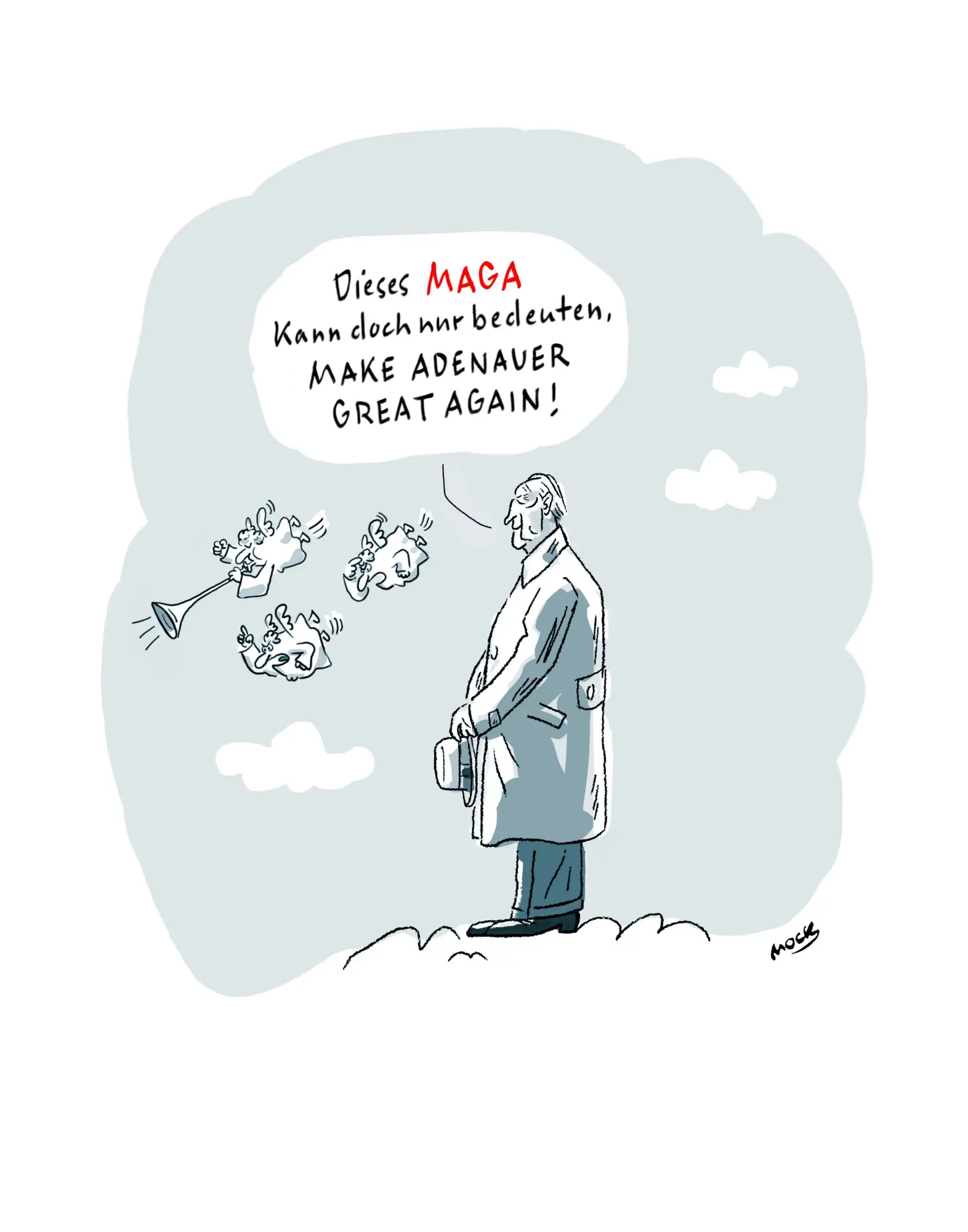 Bild: 9783946972976 | Adenauer auf der Wolke | Matthias Krüger | Taschenbuch | 112 S. | 2026