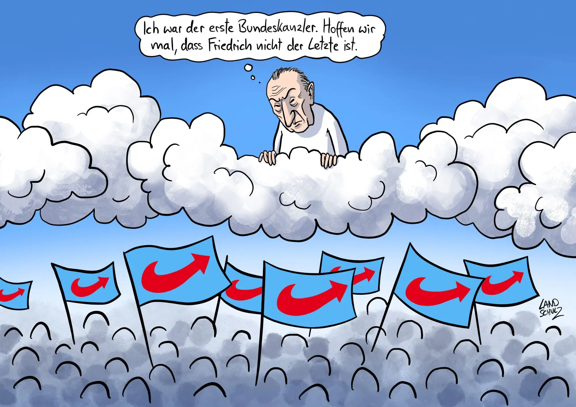 Bild: 9783946972976 | Adenauer auf der Wolke | Matthias Krüger | Taschenbuch | 112 S. | 2026