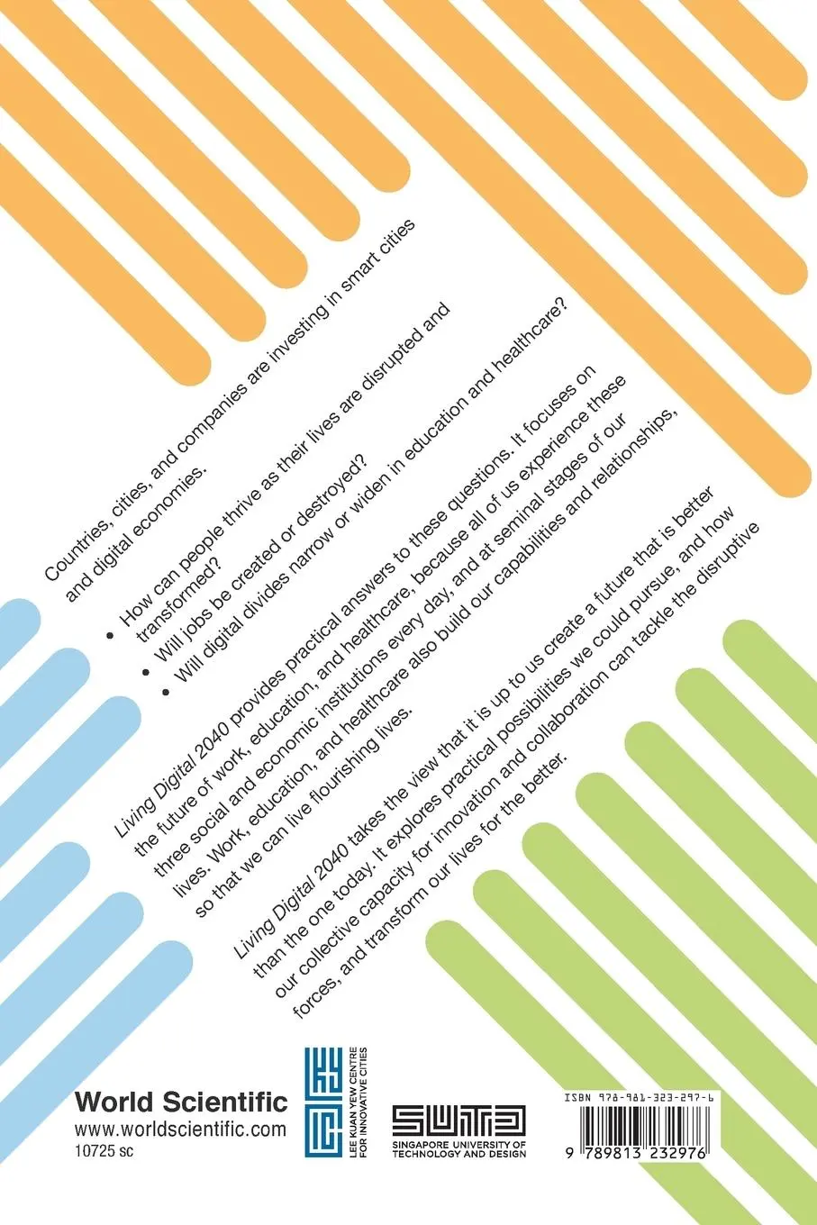 Rückseite: 9789813232976 | LIVING DIGITAL 2040 | FUTURE OF WORK, EDUCATION, &amp; HEALTHCARE | Poon