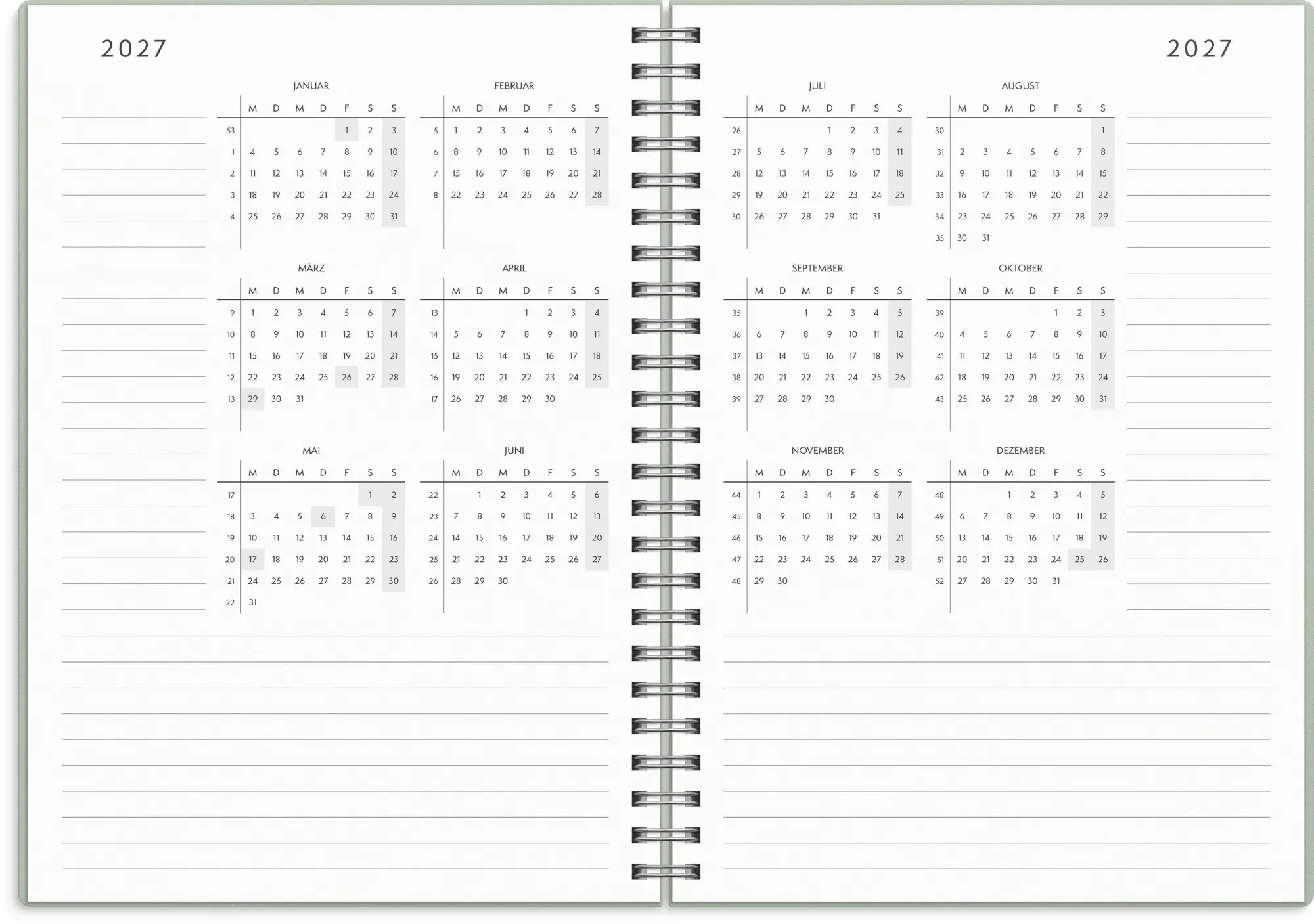 Bild: 7340188013076 | Kalender Plan more 26/27 | Schuljahresplaner 2026/2027 | Buch | 2027