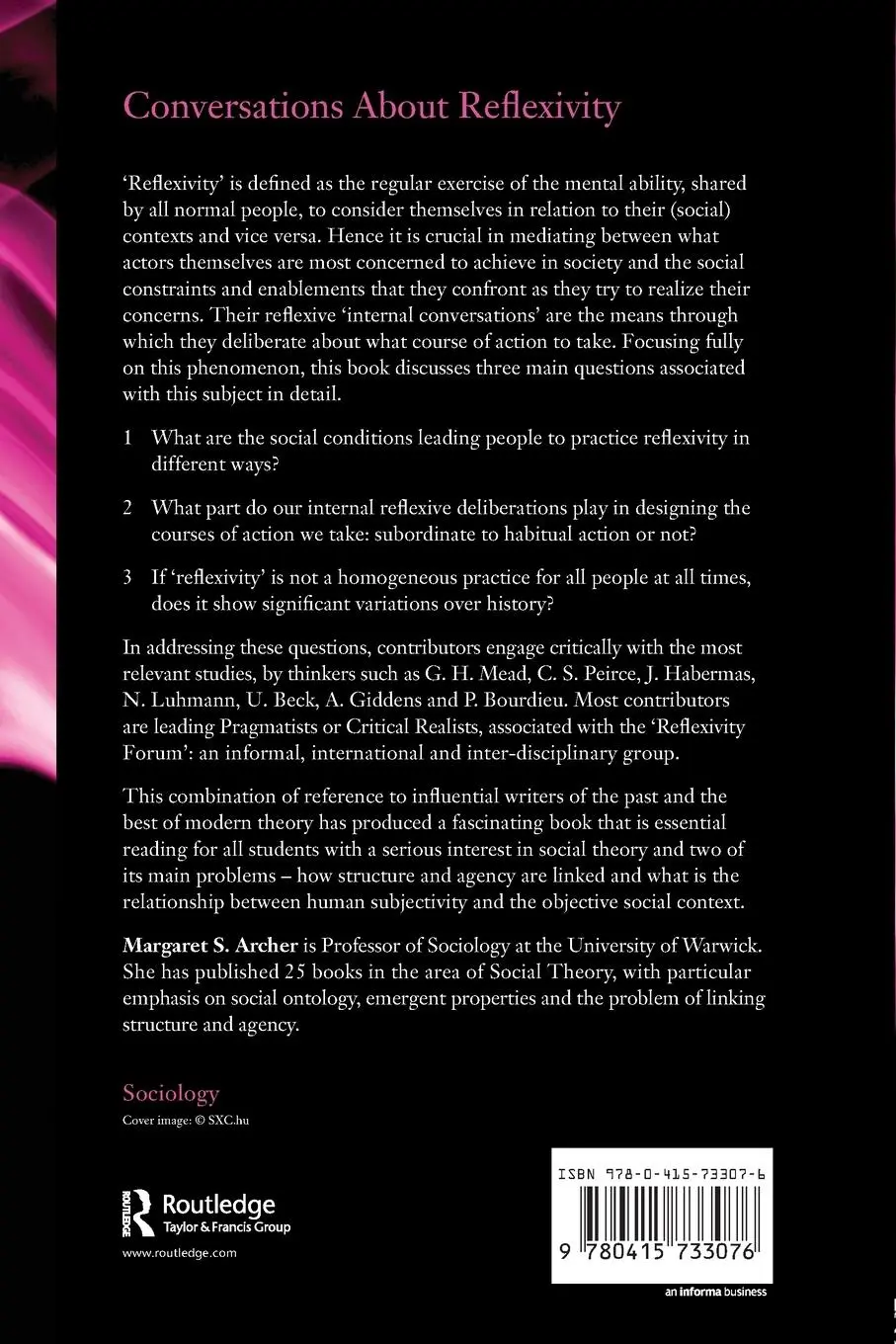 Rückseite: 9780415733076 | Conversations About Reflexivity | Margaret S. Archer | Taschenbuch