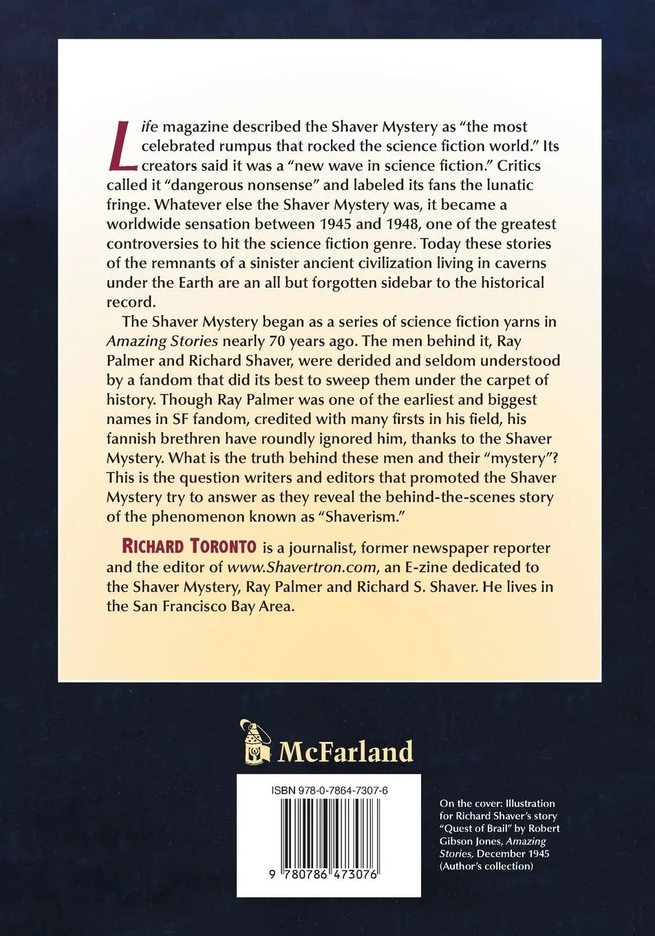 Rückseite: 9780786473076 | War over Lemuria | Richard Toronto | Taschenbuch | Englisch | 2013