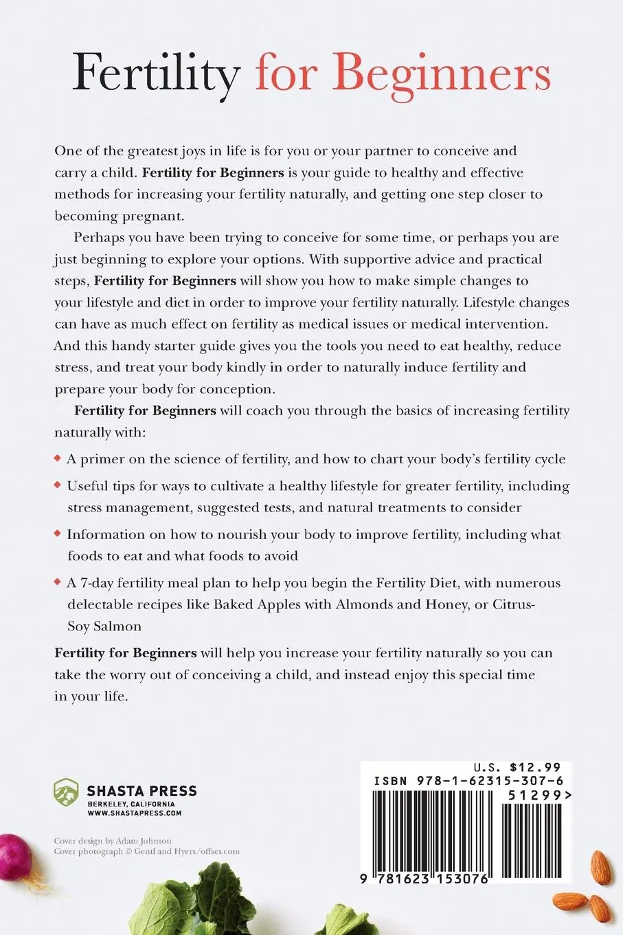 Rückseite: 9781623153076 | Fertility for Beginners | Shasta Press | Taschenbuch | Englisch | 2013