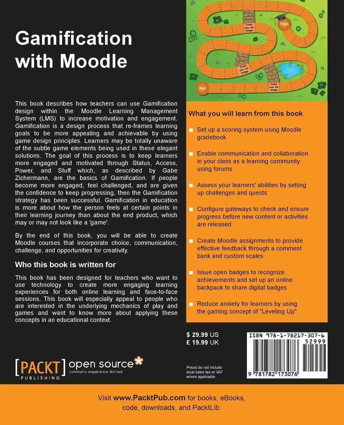 Rückseite: 9781782173076 | Gamification with Moodle | Natalie Denmeade | Taschenbuch | Englisch