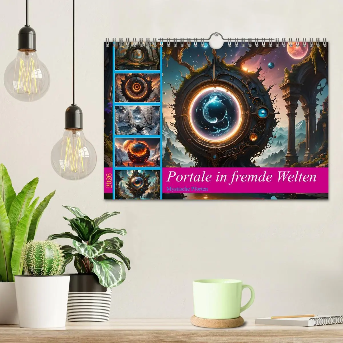 Bild: 9783457323076 | Portale in fremde Welten - Mystische Pforten (Wandkalender 2026 DIN...