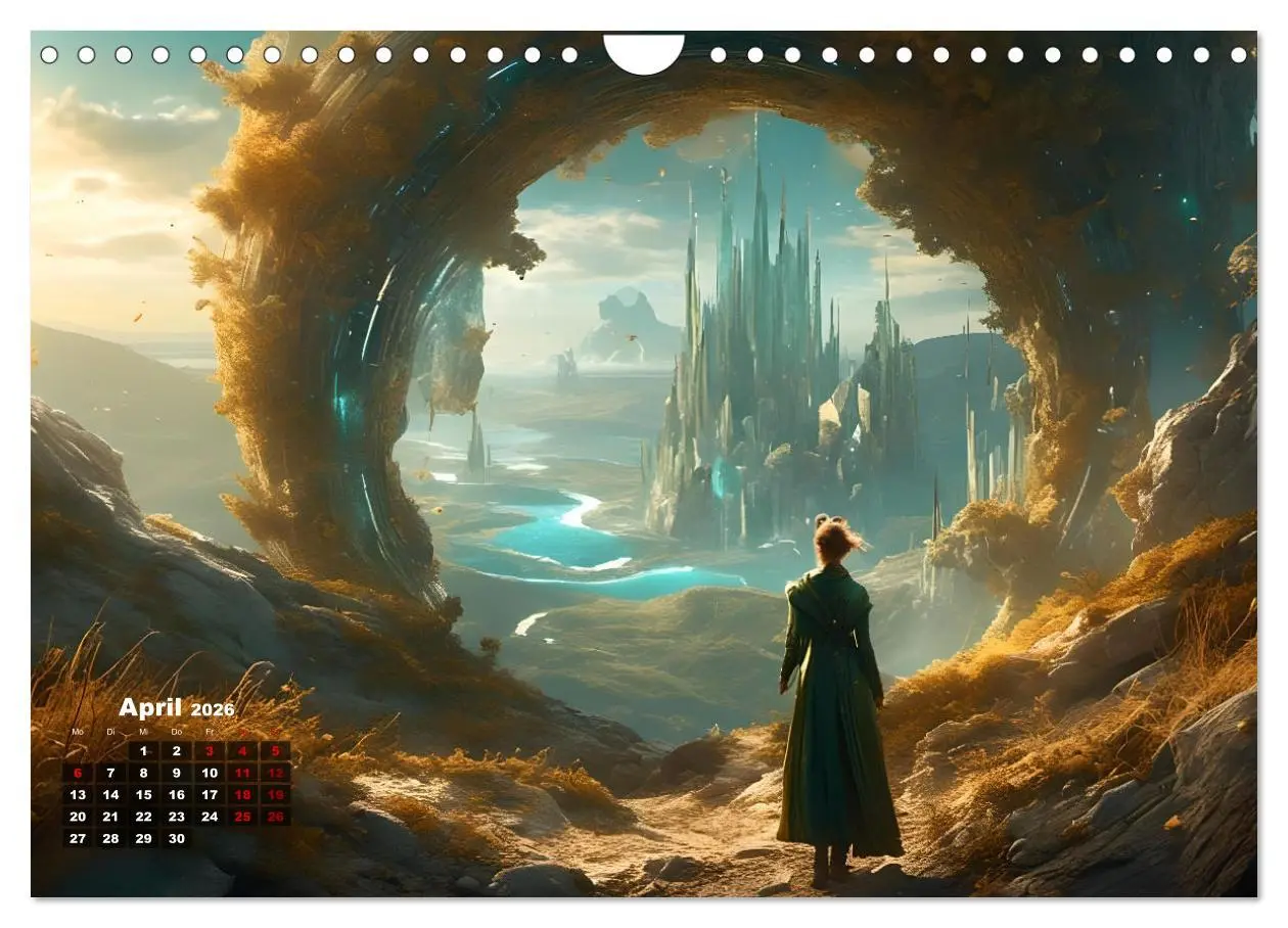 Bild: 9783457323076 | Portale in fremde Welten - Mystische Pforten (Wandkalender 2026 DIN...