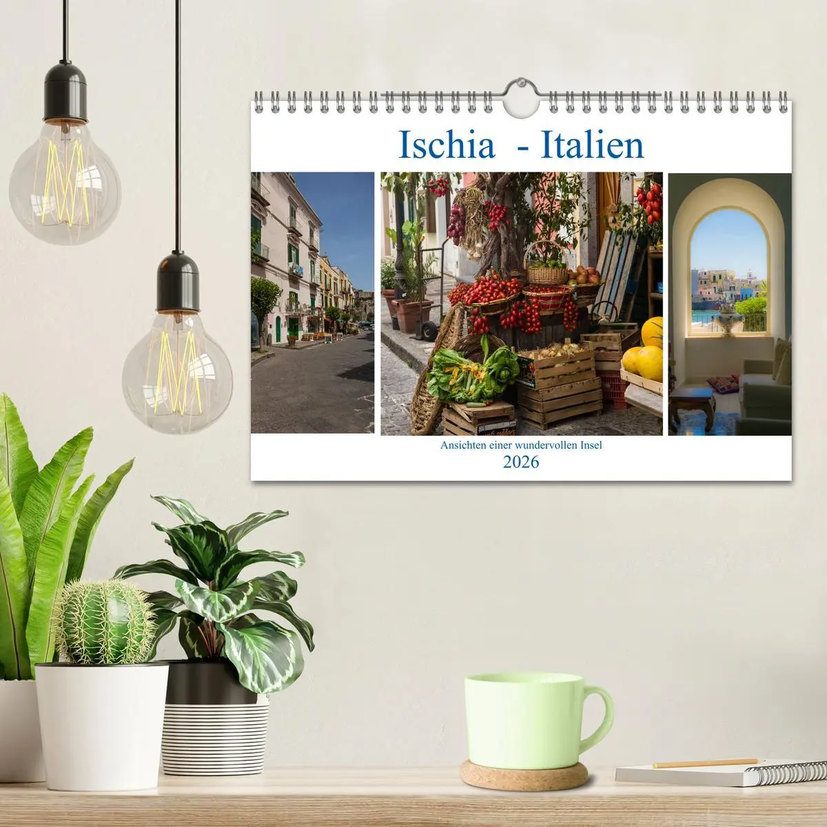 Bild: 9783457873076 | Ischia - Italien (Wandkalender 2026 DIN A4 quer), CALVENDO...