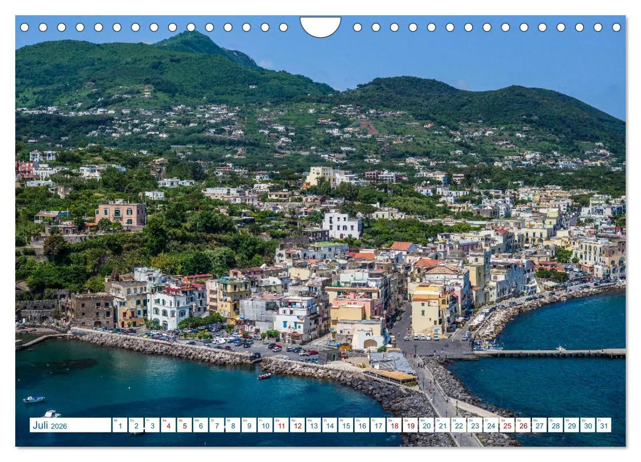 Bild: 9783457873076 | Ischia - Italien (Wandkalender 2026 DIN A4 quer), CALVENDO...