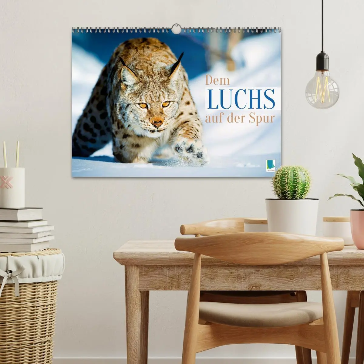 Bild: 9783457943076 | Dem Luchs auf der Spur (Wandkalender 2026 DIN A3 quer), CALVENDO...