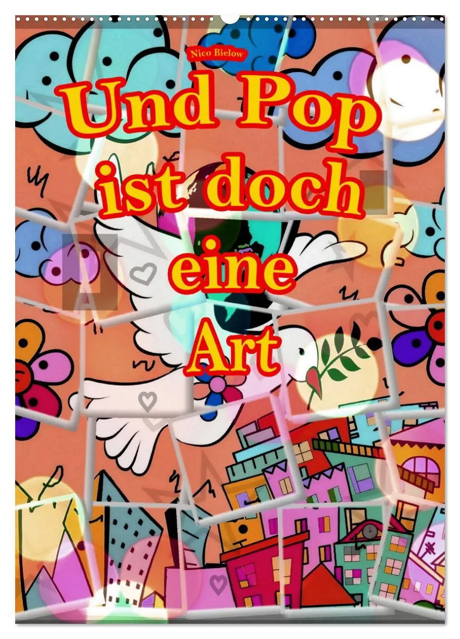Cover: 9783516343076 | Und Pop ist doch eine Art (Wandkalender 2026 DIN A2 hoch), CALVENDO...