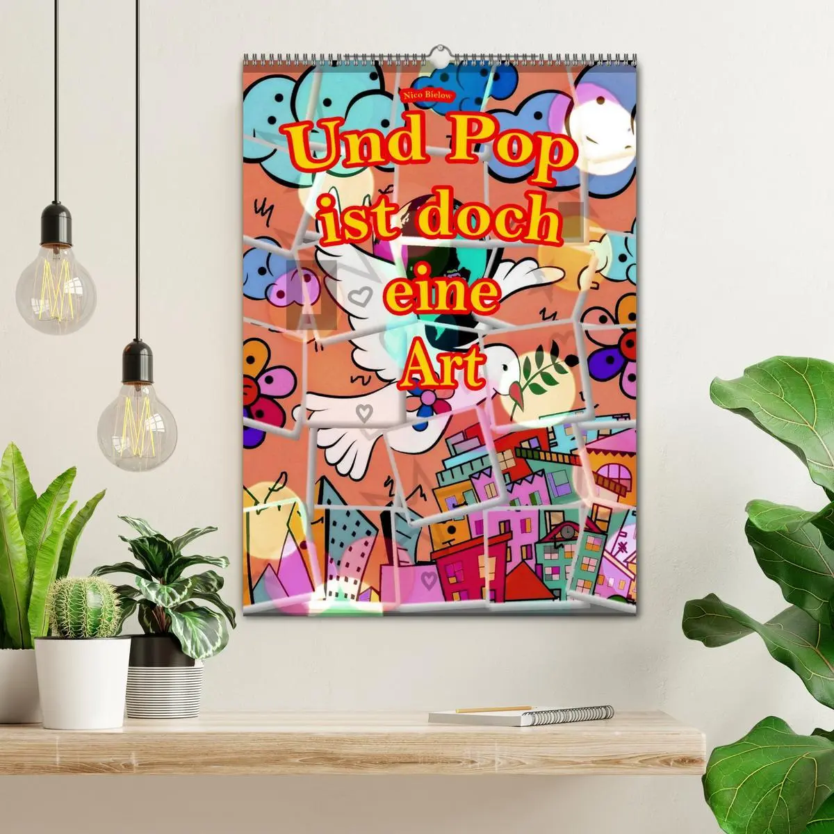 Bild: 9783516343076 | Und Pop ist doch eine Art (Wandkalender 2026 DIN A2 hoch), CALVENDO...