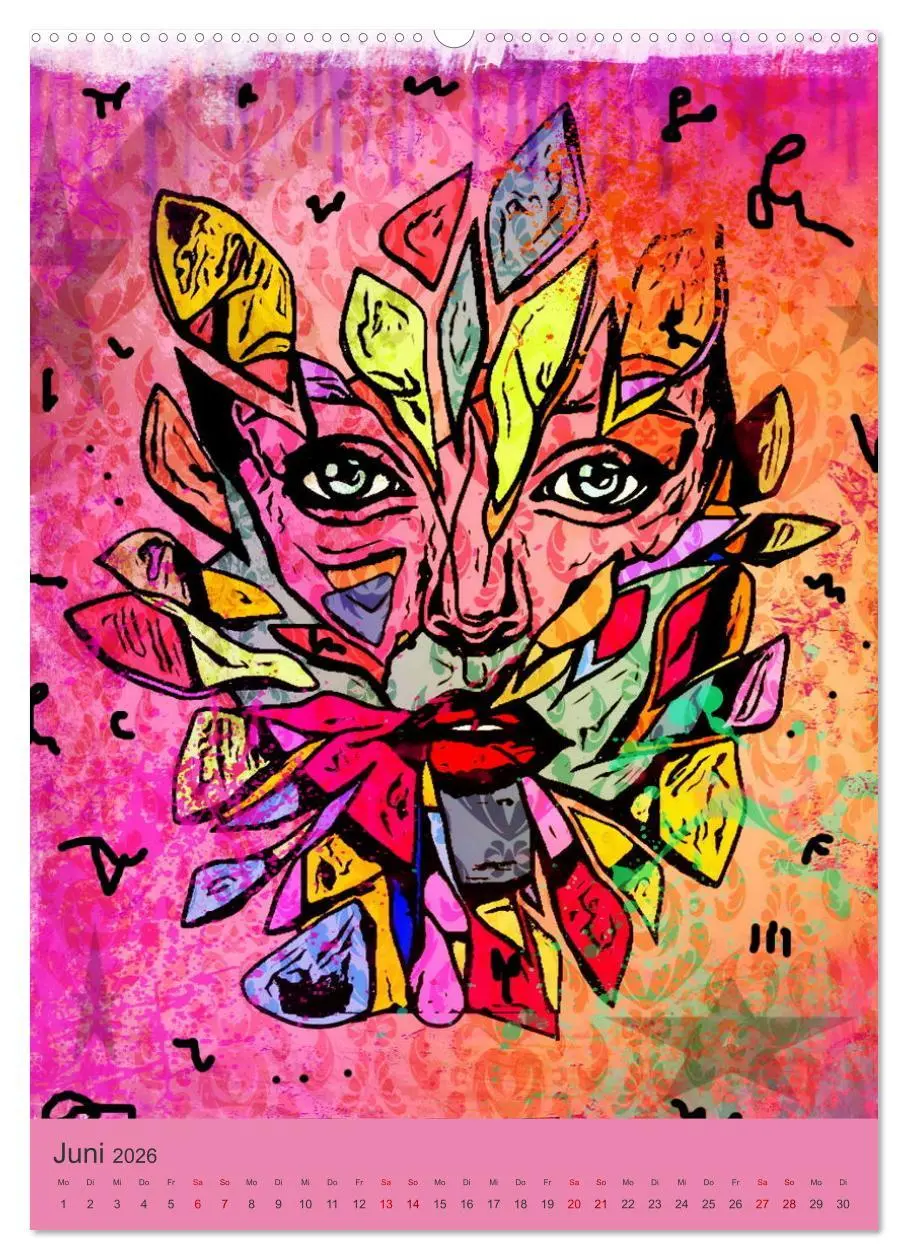 Bild: 9783516343076 | Und Pop ist doch eine Art (Wandkalender 2026 DIN A2 hoch), CALVENDO...