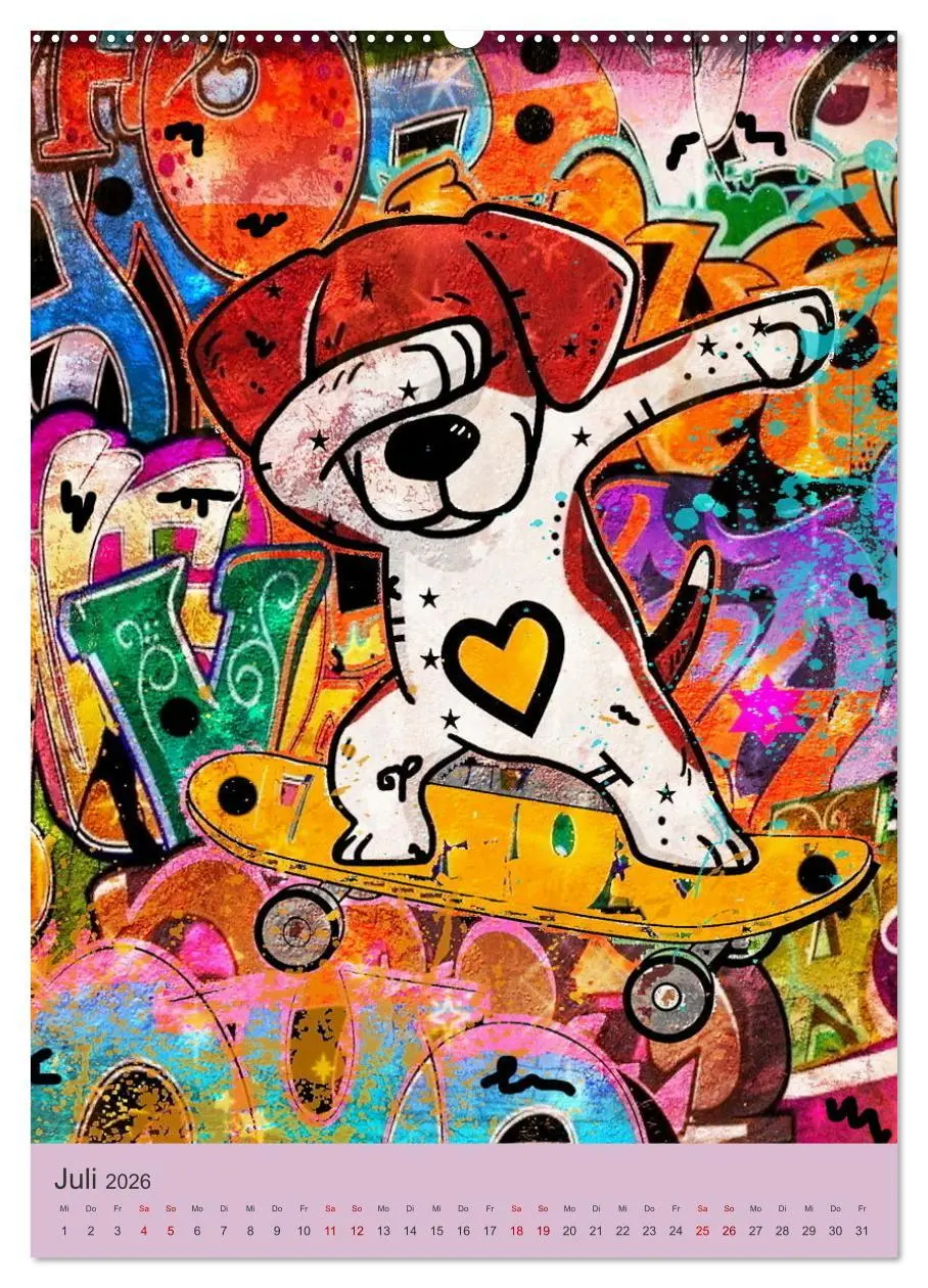 Bild: 9783516343076 | Und Pop ist doch eine Art (Wandkalender 2026 DIN A2 hoch), CALVENDO...