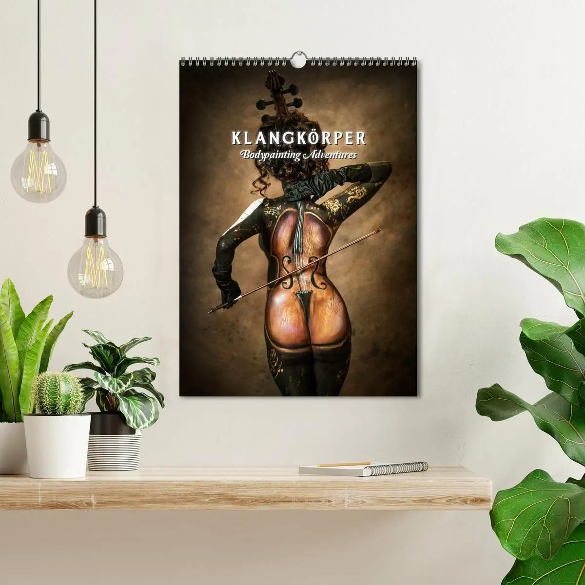 Bild: 9783516413076 | Klangkörper - Bodypainting Adventures (Wandkalender 2026 DIN A3...
