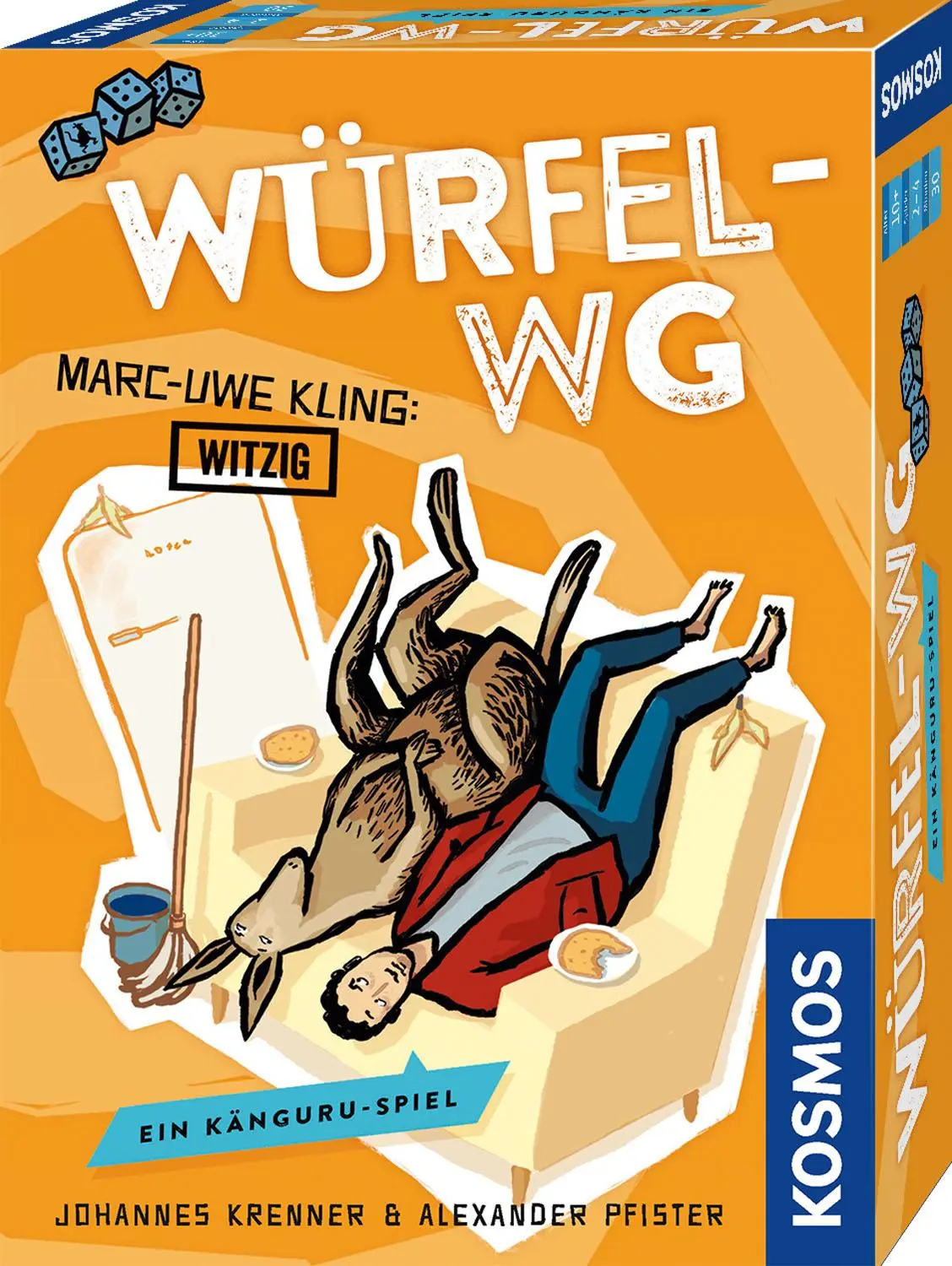 Cover: 4002051693176 | Würfel-WG | 2 - 4 Spieler | Marc-Uwe Kling | Spiel | Brettspiel | 2019