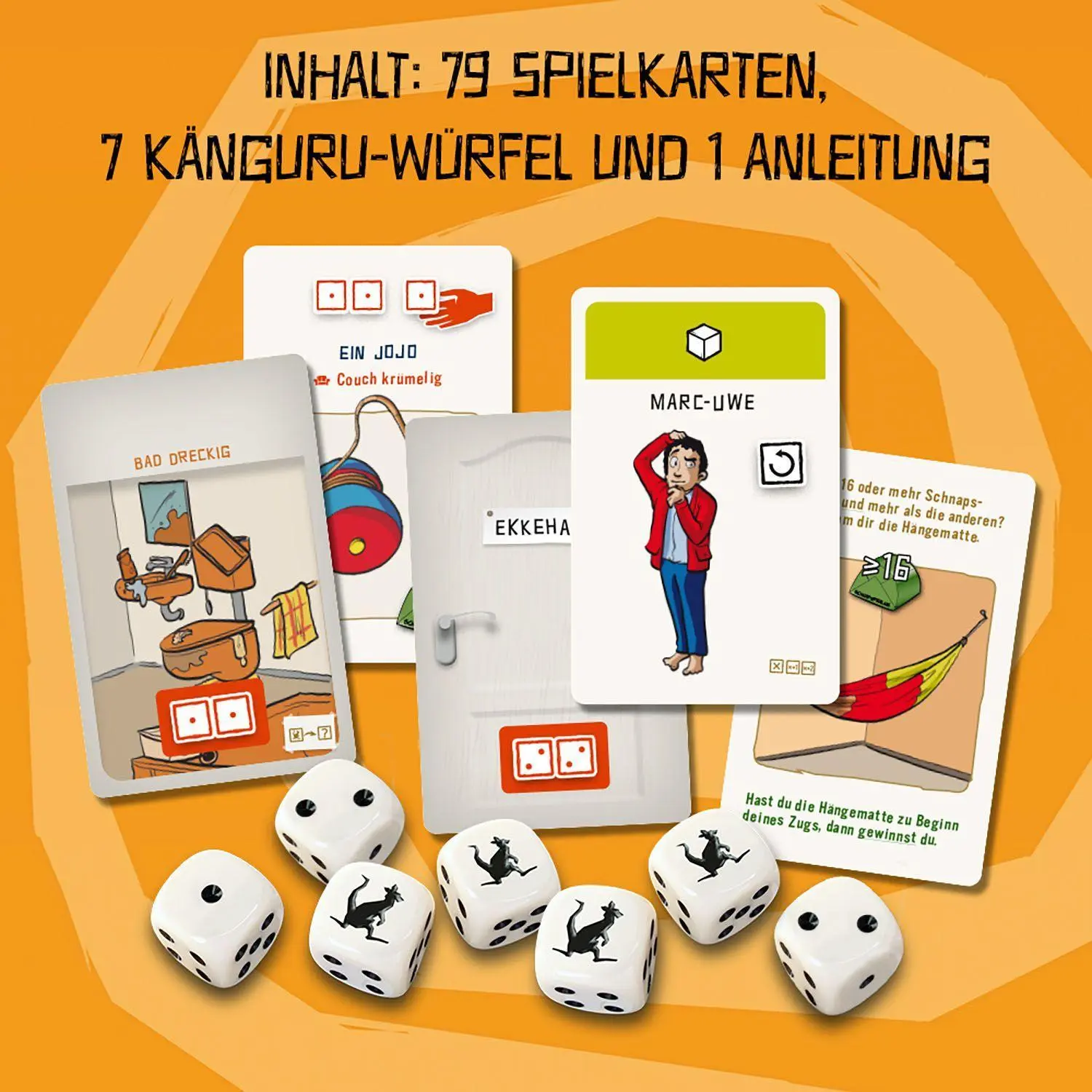 Bild: 4002051693176 | Würfel-WG | 2 - 4 Spieler | Marc-Uwe Kling | Spiel | Brettspiel | 2019