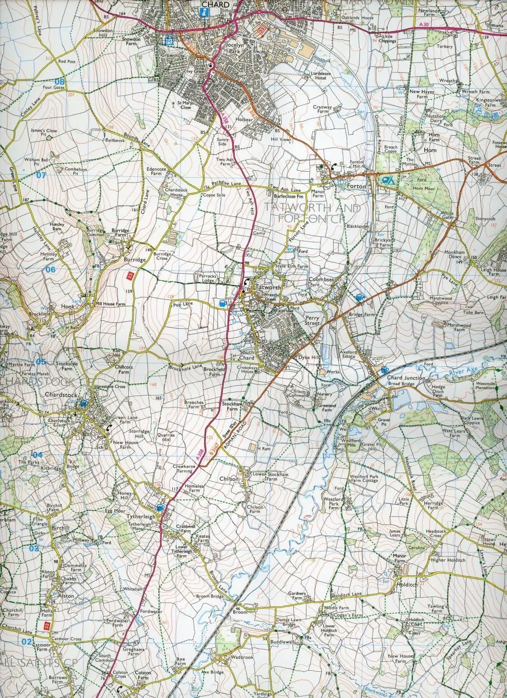 Bild: 9780319243176 | Lyme Regis and Bridport | Ordnance Survey | (Land-)Karte | Englisch