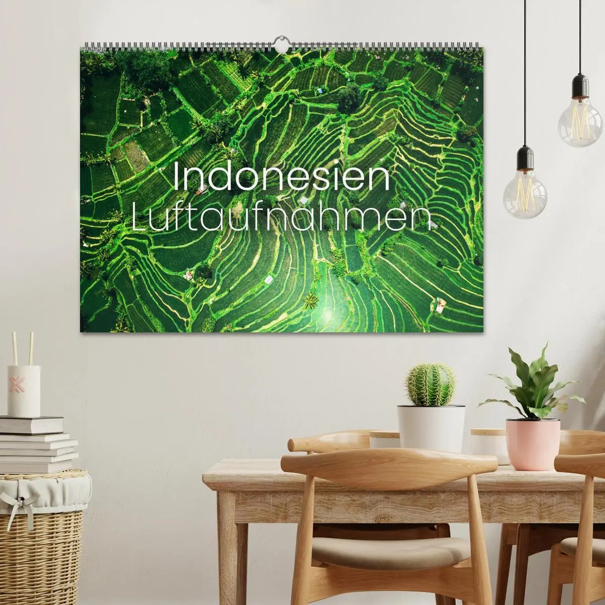 Bild: 9783457553176 | Indonesien Luftaufnahmen (Wandkalender 2026 DIN A2 quer), CALVENDO...