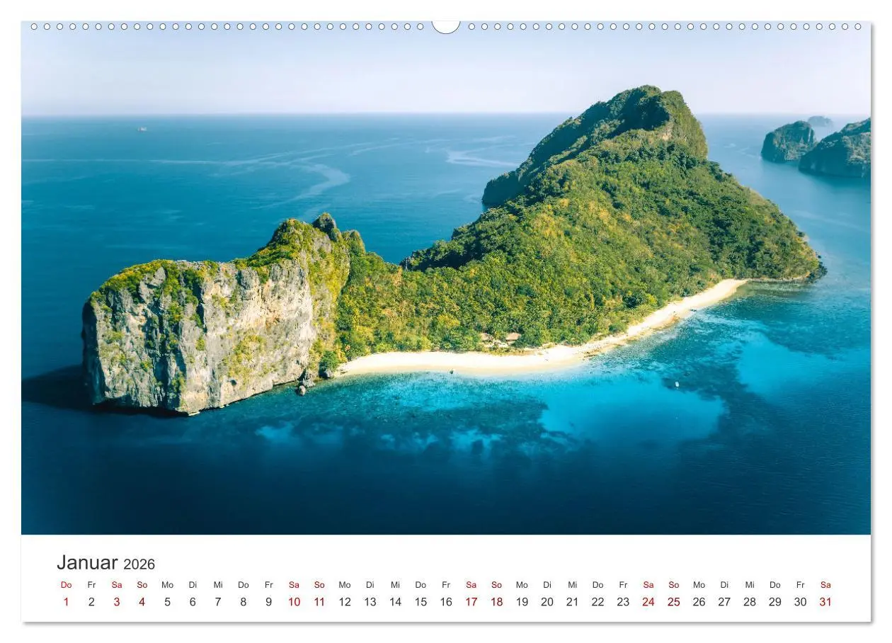 Bild: 9783457553176 | Indonesien Luftaufnahmen (Wandkalender 2026 DIN A2 quer), CALVENDO...