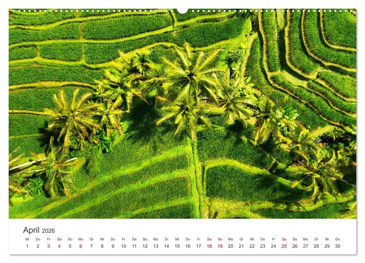 Bild: 9783457553176 | Indonesien Luftaufnahmen (Wandkalender 2026 DIN A2 quer), CALVENDO...
