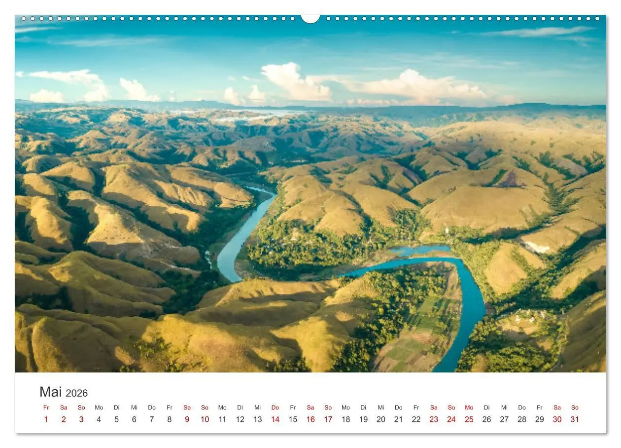 Bild: 9783457553176 | Indonesien Luftaufnahmen (Wandkalender 2026 DIN A2 quer), CALVENDO...