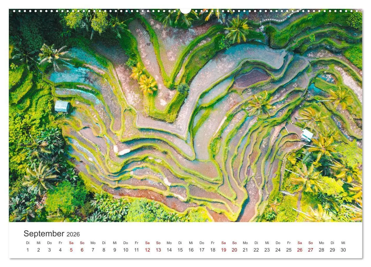 Bild: 9783457553176 | Indonesien Luftaufnahmen (Wandkalender 2026 DIN A2 quer), CALVENDO...