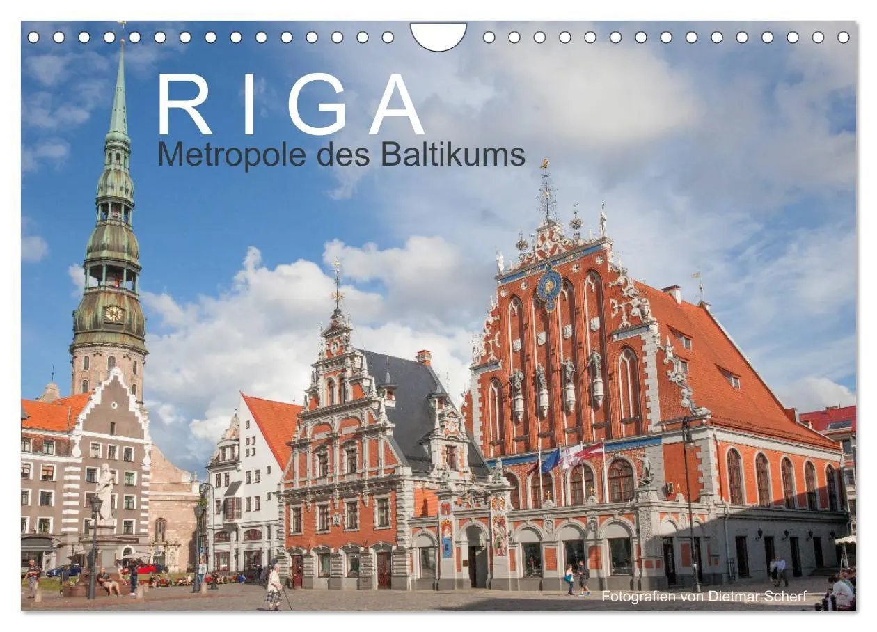 Cover: 9783457863176 | Riga - Metropole des Baltikums (Wandkalender 2026 DIN A4 quer),...