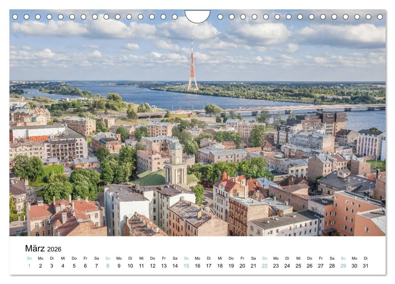 Bild: 9783457863176 | Riga - Metropole des Baltikums (Wandkalender 2026 DIN A4 quer),...