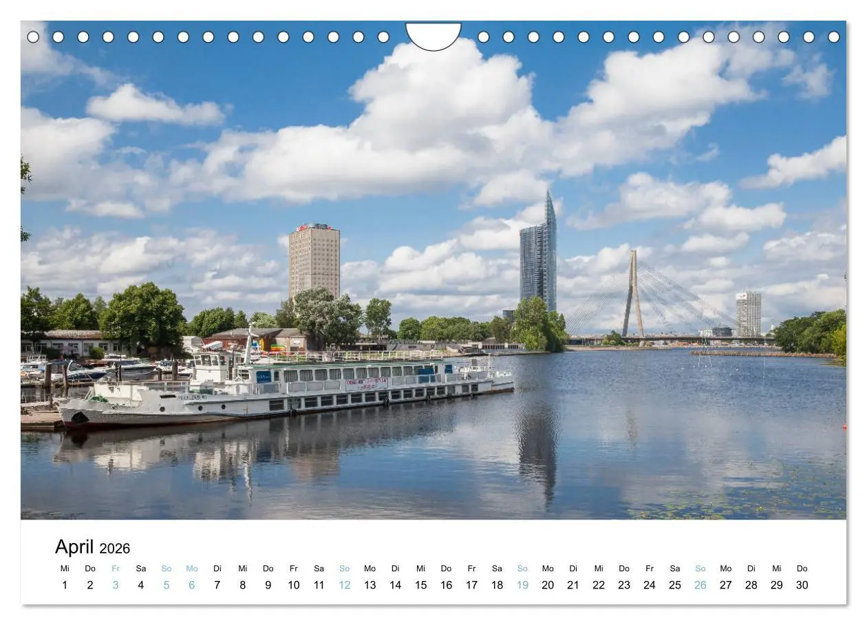 Bild: 9783457863176 | Riga - Metropole des Baltikums (Wandkalender 2026 DIN A4 quer),...