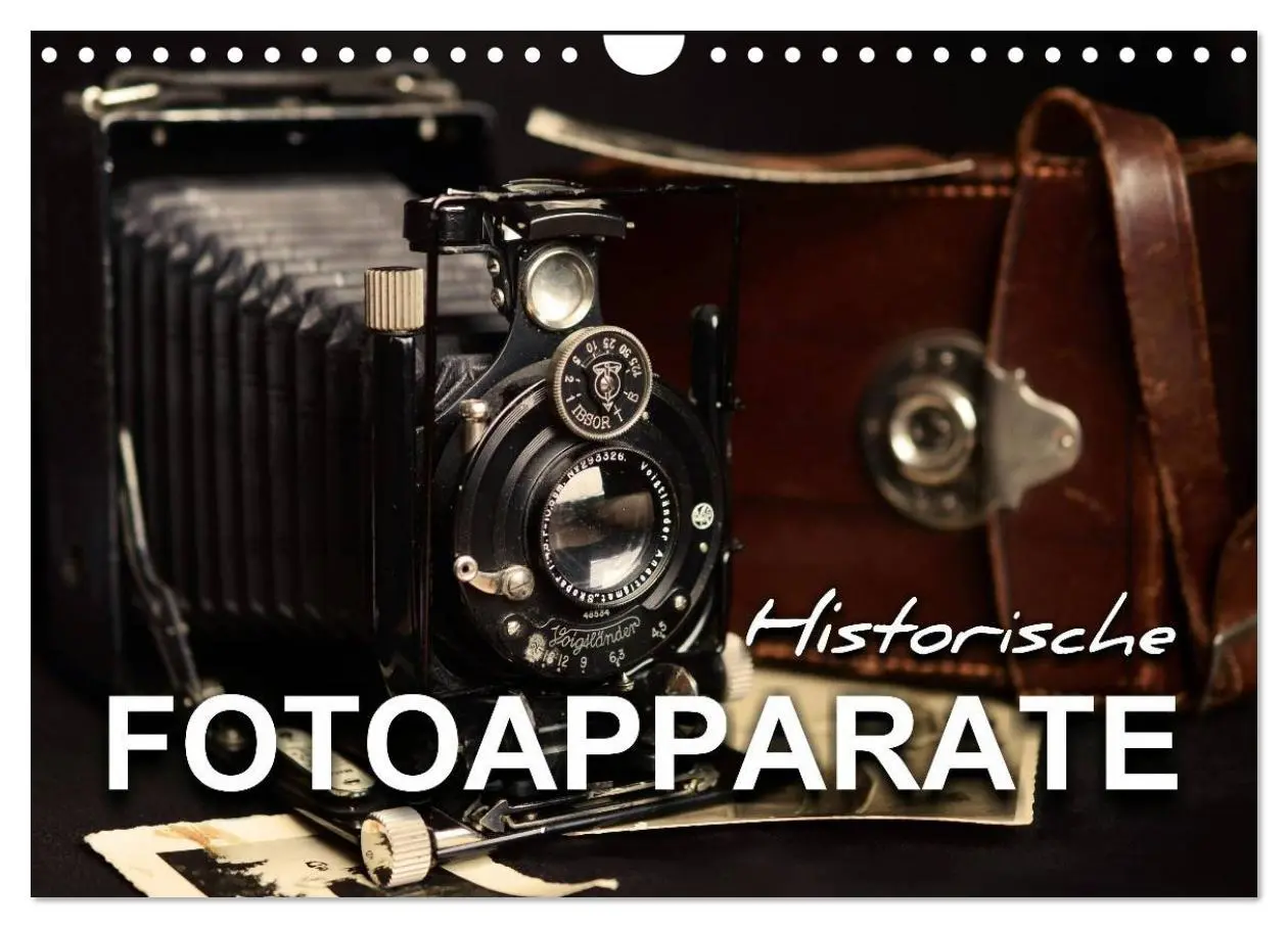 Cover: 9783516023176 | Historische Fotoapparate (Wandkalender 2026 DIN A4 quer), CALVENDO...