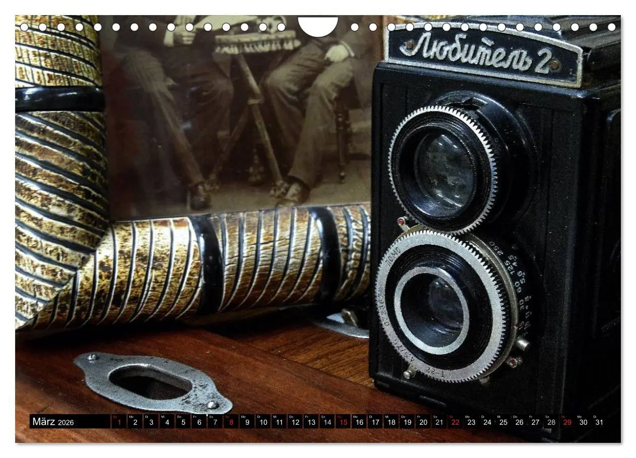 Bild: 9783516023176 | Historische Fotoapparate (Wandkalender 2026 DIN A4 quer), CALVENDO...