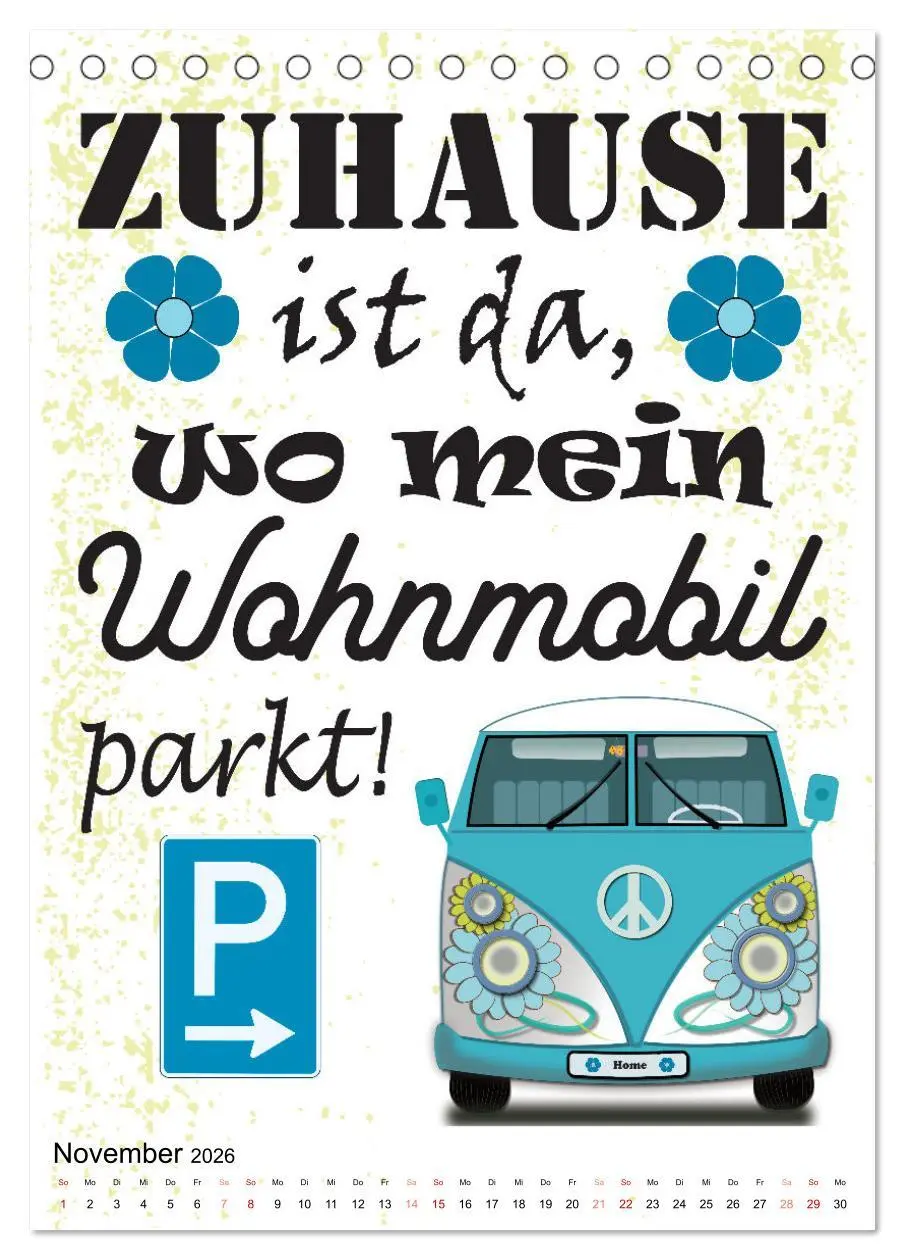 Bild: 9783516333176 | CampingSprüche (Tischkalender 2026 DIN A5 hoch), CALVENDO...