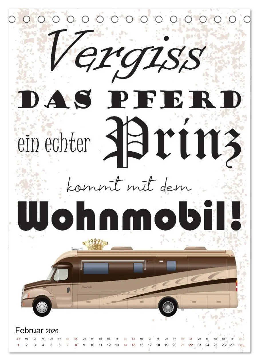 Bild: 9783516333176 | CampingSprüche (Tischkalender 2026 DIN A5 hoch), CALVENDO...