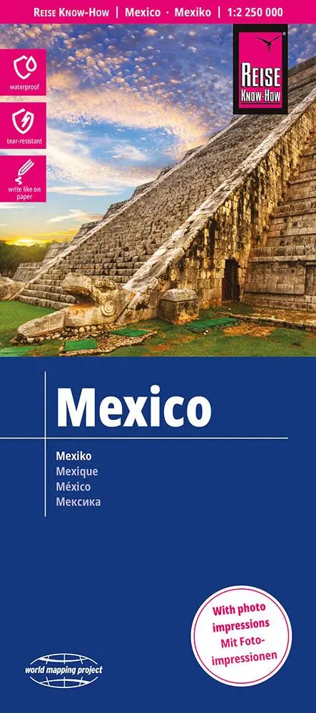 Cover: 9783831773176 | Reise Know-How Landkarte Mexiko / Mexico (1:2.250.000) | Rump | 2 S.