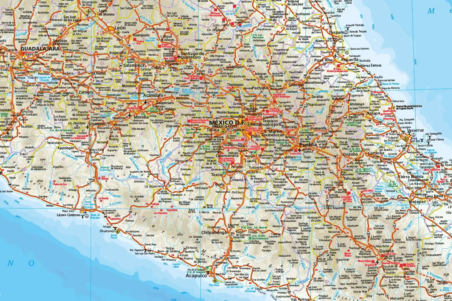 Bild: 9783831773176 | Reise Know-How Landkarte Mexiko / Mexico (1:2.250.000) | Rump | 2 S.
