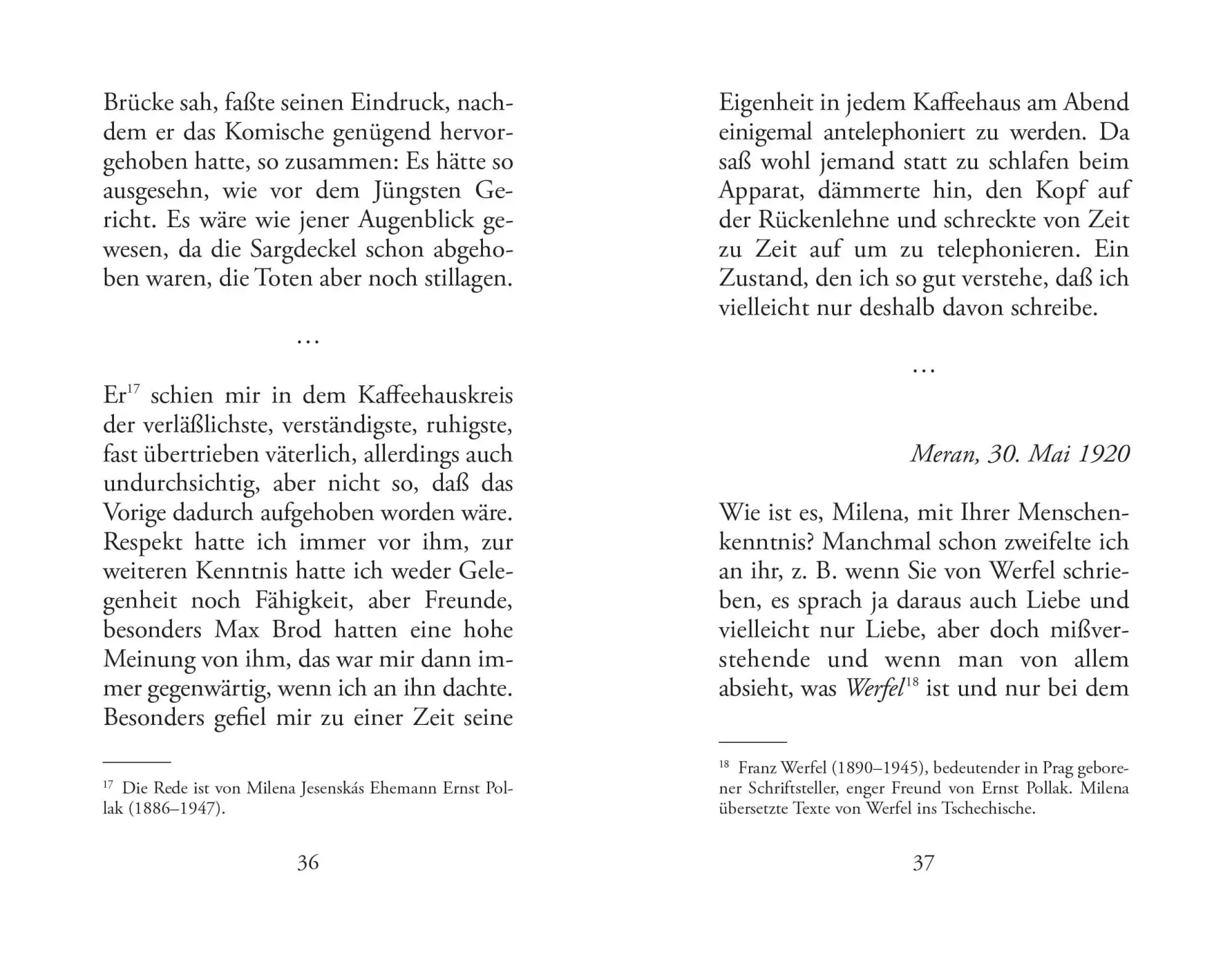 Bild: 9788072533176 | Briefe an Milena (Prager Ausgabe) | Bruchstücke einer Leidenschaft
