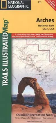Cover: 9781566953276 | Arches National Park Map | National Geographic Maps | (Land-)Karte