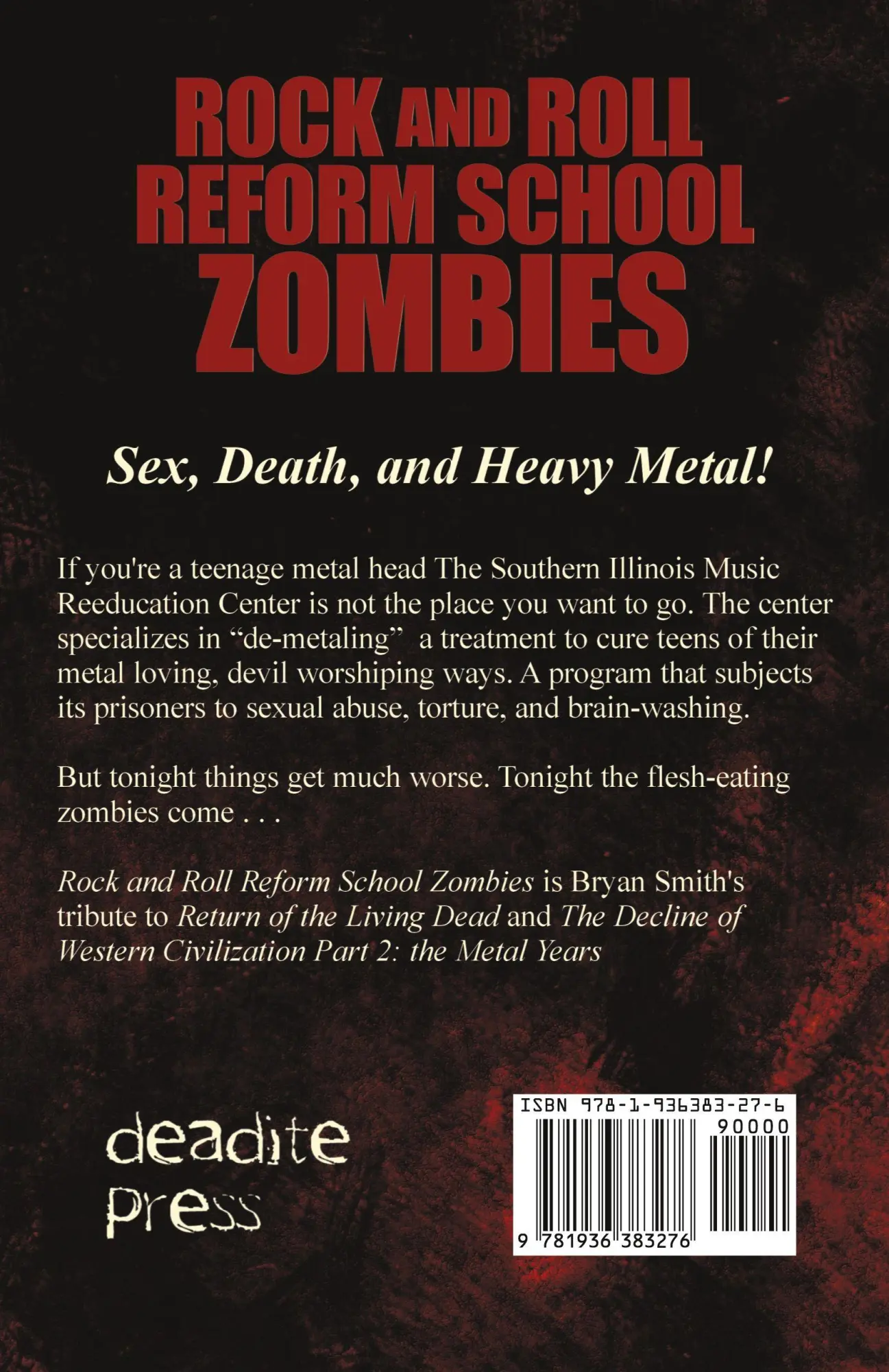 Rückseite: 9781936383276 | Rock and Roll Reform School Zombies | Bryan Smith | Taschenbuch | 2010